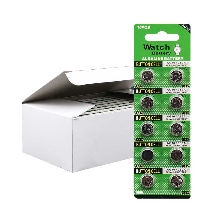 Ag10 (lr54 / l1130) 10 cápsulas atascadas, precio único