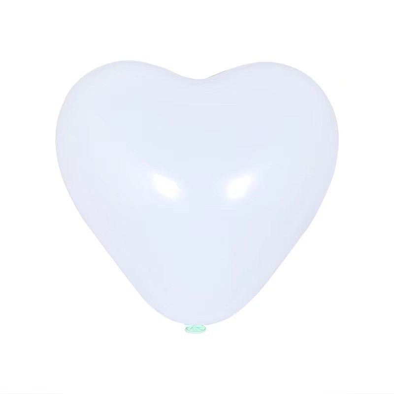 Venta al por mayor de 10 pulgadas 2,2G globo en forma de corazón macaron globo de la boda engrosada látex fiesta de cumpleaños traje de globo