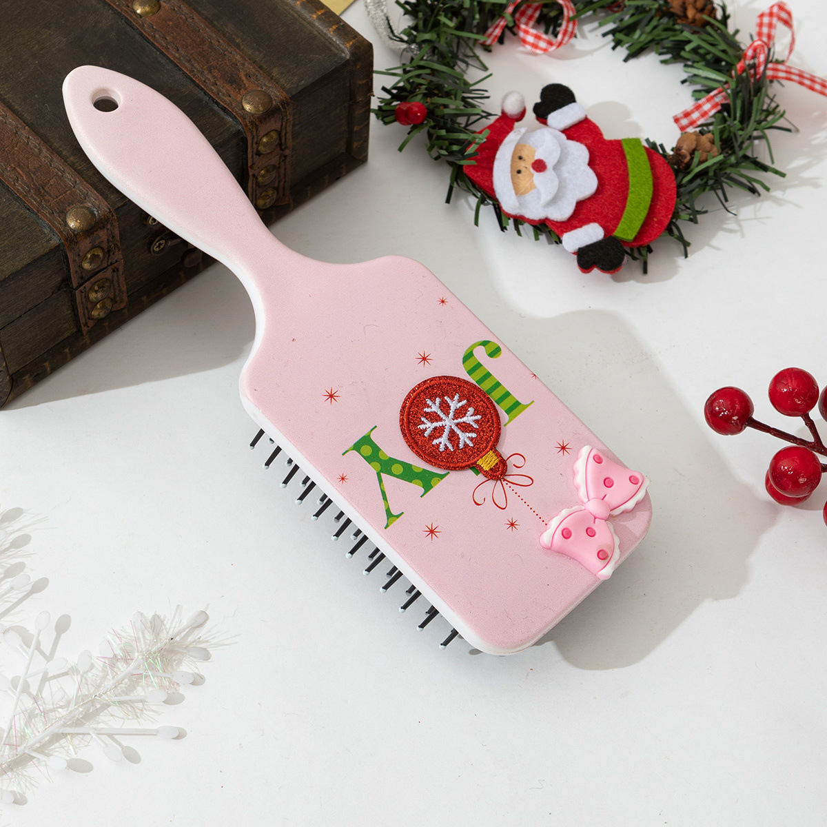 Christmas Simple Style Classic Style Color Block ABS display picture 3