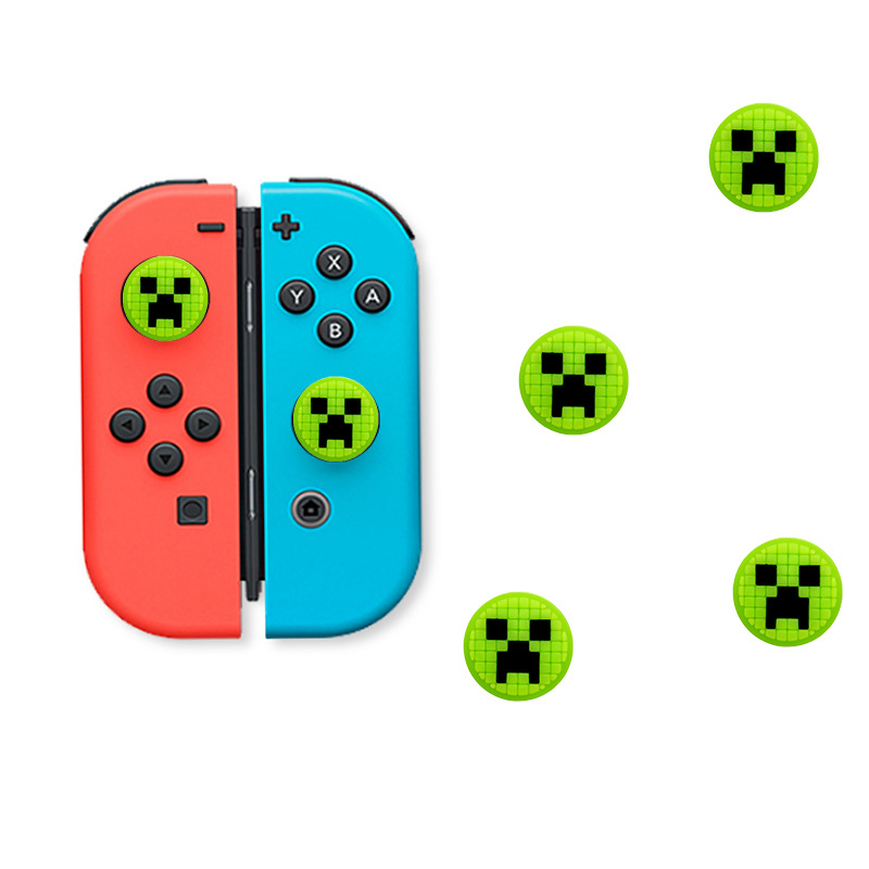 Nintendo interruptor de limón fruta tapa basculante NS funda protectora OLED Lite garra de gato fresa tapa de silicona
