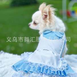 狗狗童话风蓬蓬裙 宠物服装 Alice in Wonderland Pet Dress