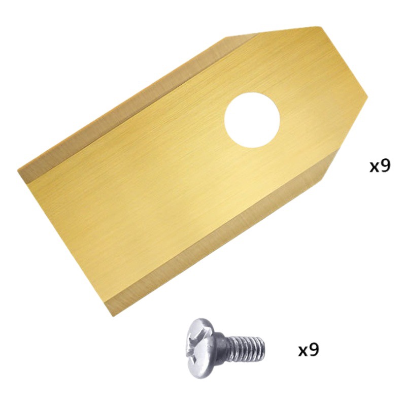 Cuchilla de acero inoxidable cuchilla cortadora de maquinaria de jardín cuchilla cortadora de cuchilla inteligente