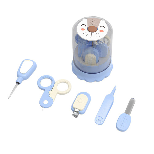 Baby nail clipper set, newborn anti-meat pinching special baby and children nail clipper cleaning nail clipper