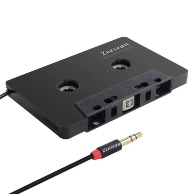 Two-Channel Tape Cassette Car Tape Converter Cassette Converter 3.5 Four-Channel Tape Retro Style for Car Use