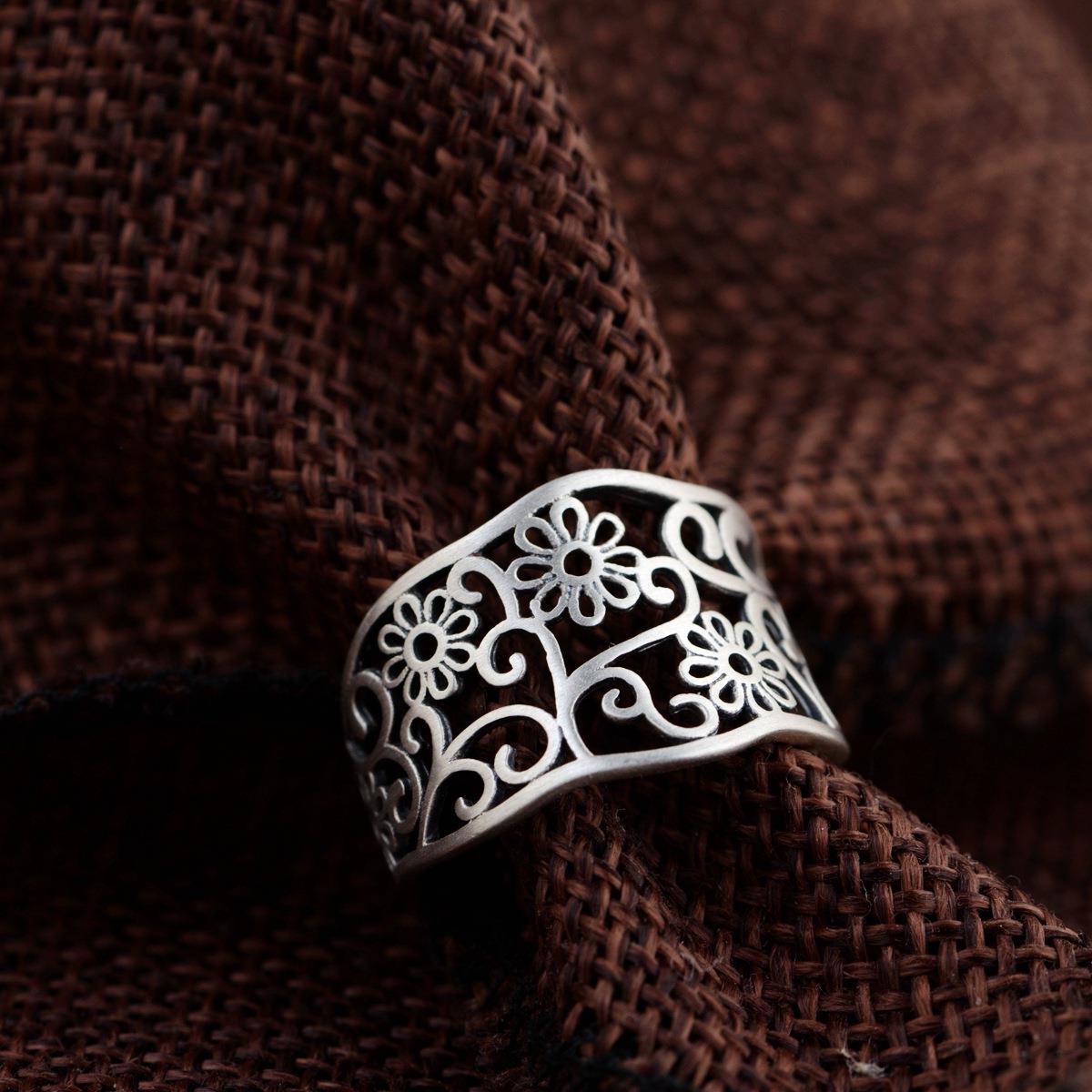 retro matte fashionable ring