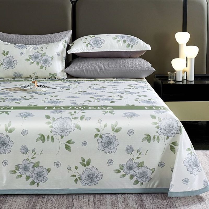 Estera de hielo estera de tres piezas set de estera de verano sábanas caseras dobles una sola pieza lavadora plegable estera de aire acondicionado suave