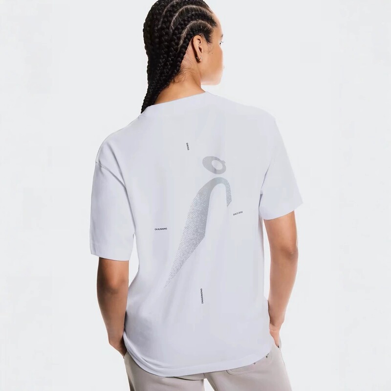 280g Heavyweight New on Fashion High Street Cotton Loose Short-Sleeve T-Shirt with Silver Label Print, Unisex 280g Heavyweight New on Fashion High Street Cotton Loose Short-Sleeve T-Shirt with Silver Label Print, Unisex