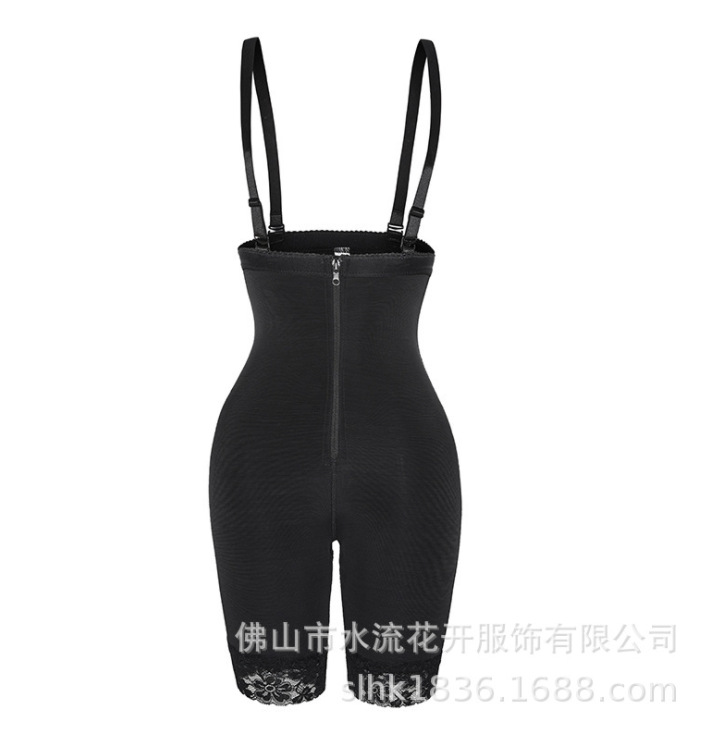 Transfronteriza europea y americana entrepierna abierta cintura alta cuerpo que forma los pantalones postparto corsé apretado cuerpo de una pieza que forma la ropa del vientre pantalones de elevación de la cadera de contratación