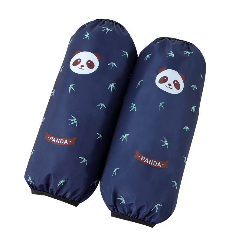 Otoño e invierno manga hombres y mujeres adultos a prueba de aceite impermeable anti-sucio hogar cocina restaurante Oficina oversleeves