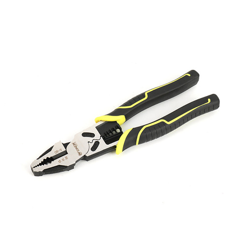 Wire pliers vise multifunctional hand tool pliers diagonal pliers needle nose pliers tiger leather rubber handle insulated pliers wholesale