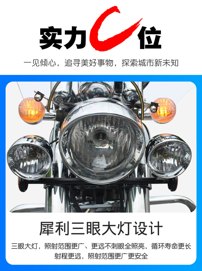 Storm Prince Motorcycle 200Cc Retro Air-Cooled Single-Cylinder Motorcycle National Iv Efi Fuel Vehicle Can Be Registered