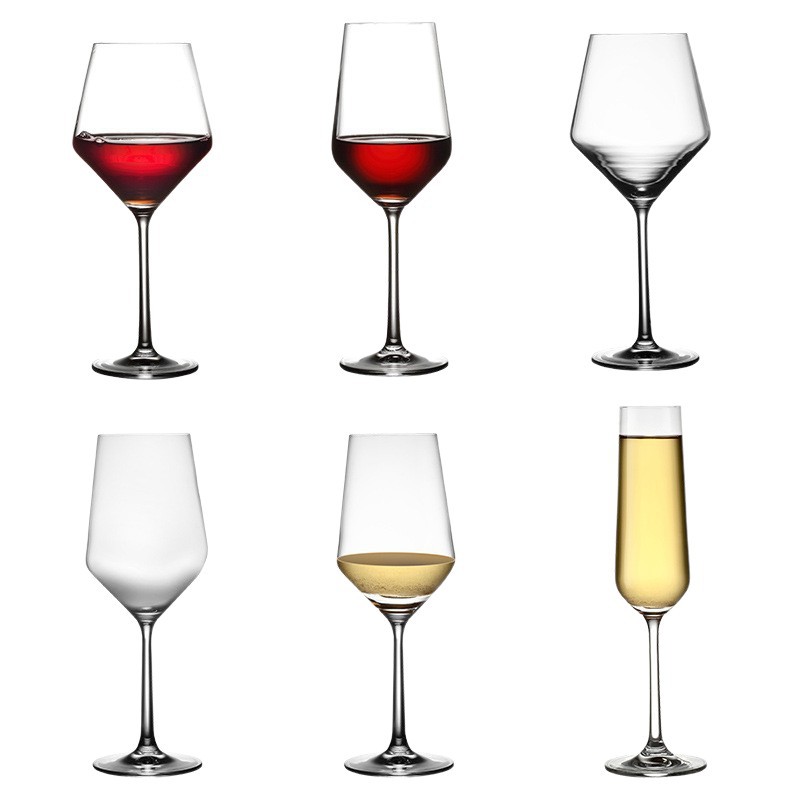 Tazas de vino tinto, tazas de vino blanco, tazas de bordeaux, tazas de cristal, tazas de borgoña, tazas de alto pie, tazas de champán, logotipo impreso image 6