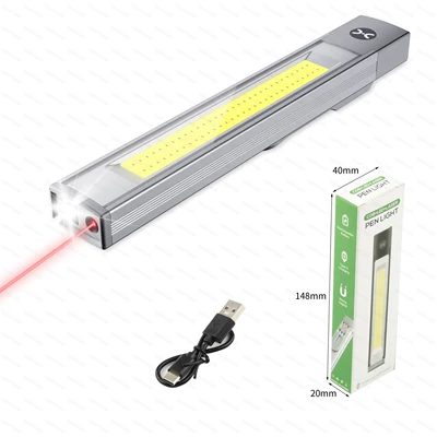 rechargeable, magnetic, camping emergency work — UV fənərlər - gz03601