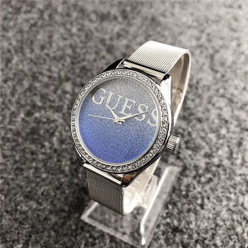 Factory price wholesale couple's watch, new fashion and simple mesh belt model, foreign trade women's diamond-encrusted trendy watch