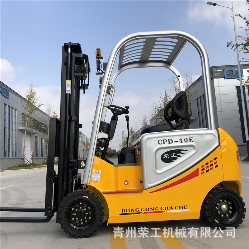 电动叉车 1吨小型座驾式电动叉车新能源蓄电升降叉车四轮电动叉车