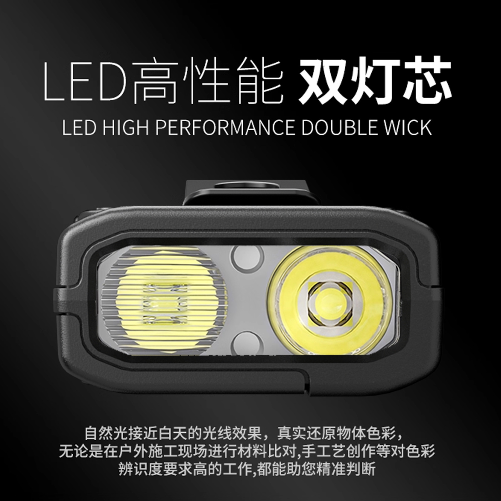 Nueva linterna táctica mini luz brillante EDC inteligente portátil luz de trabajo de visualización digital carga luz exterior multifuente image 5