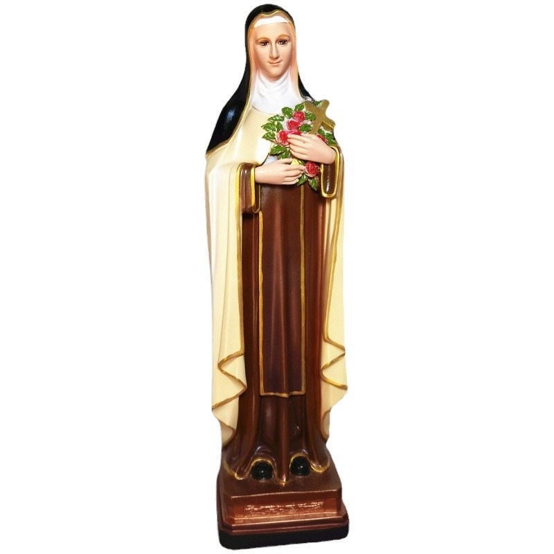 60cm pequeña decoración de la estatua de la iglesia de la familia de la decoración de la sala de estar