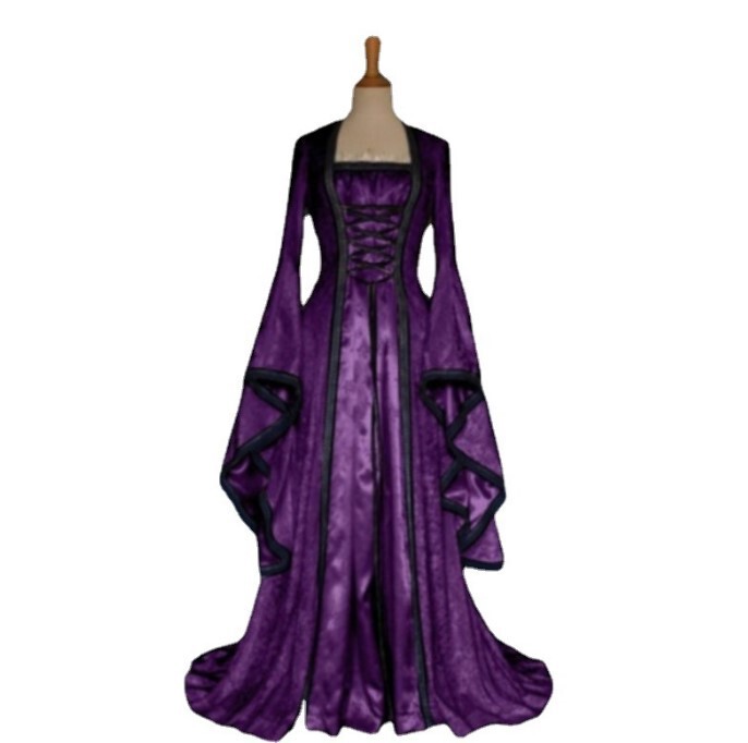 2023 New Halloween Dress Wish Amazon Explosions Medieval Artistic Retro Cosplay Dress 2023 New Halloween Dress Wish Amazon Explosions Medieval Artistic Retro Cosplay Dress