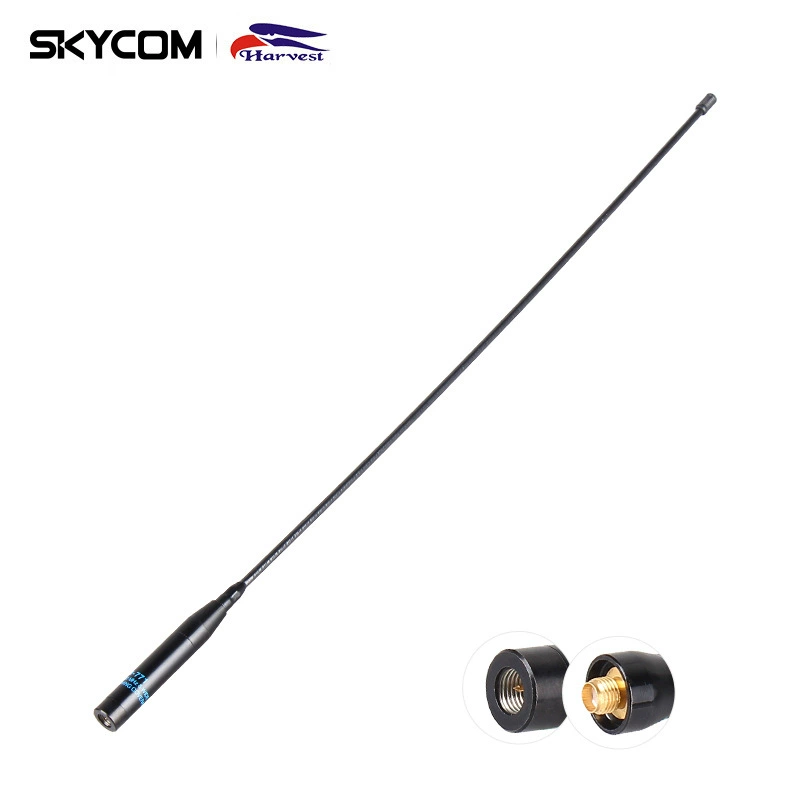 Eagle ручная антенна SRH771 металлическая база УФ двухсегментная мягкая изогнутая рация антенна 42 см