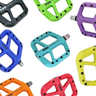Mountain Horse EVO Mountain Bike Pedal Bicycle Pedal Nylon Pedal Flat Plate Wide Speed Car Pedal