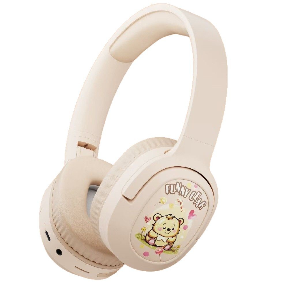 Nuevo KT-200 transfronterizo de celebridades de Internet auriculares Bluetooth patrón de dibujos animados lindo auriculares de aprendizaje para niños al por mayor image 5