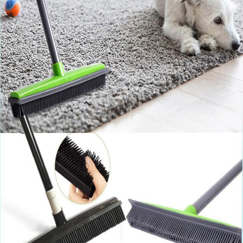 Pet Broom for Home Carpet Hair Removal, Magic Non-Stick Hair Sweeper, Dog Hair Mop Brush Huayang