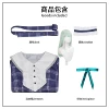 Wakaba Mu plaid skirt suit + wig