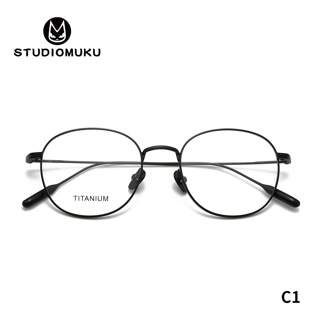 STUDIOMUKU gafas de madera fresca juventud nacional marco de gafas oval temperamento ultraligero marco de gafas versátil