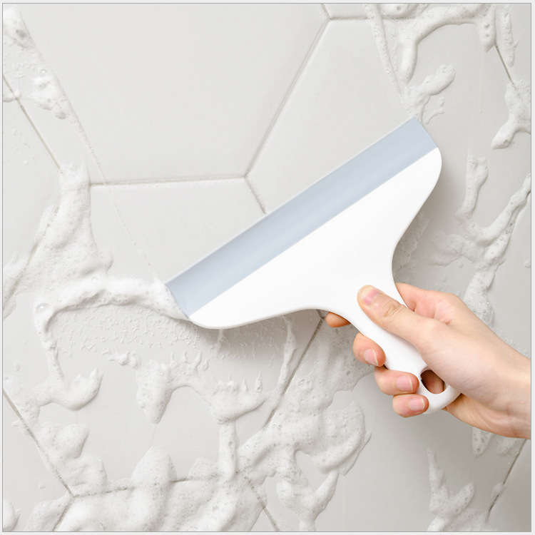 Mini Handle Wiper for Cleaning Glass, Household Bathroom Mirror, Tile, Sink Countertop Scraper, Rain Wiper