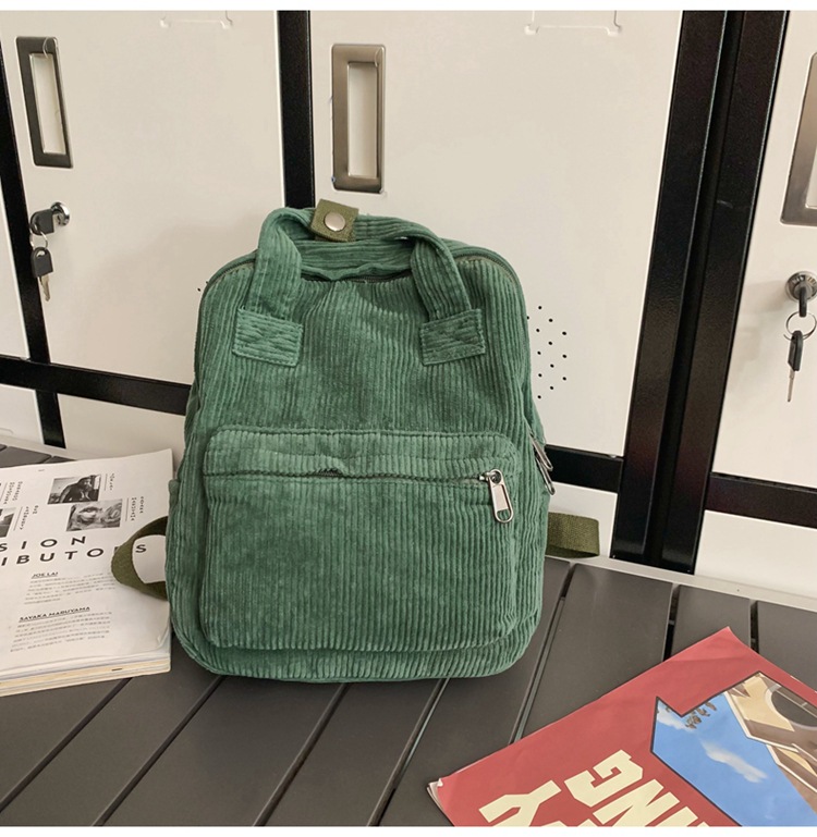 Corduroy Material Solid Color School Daily