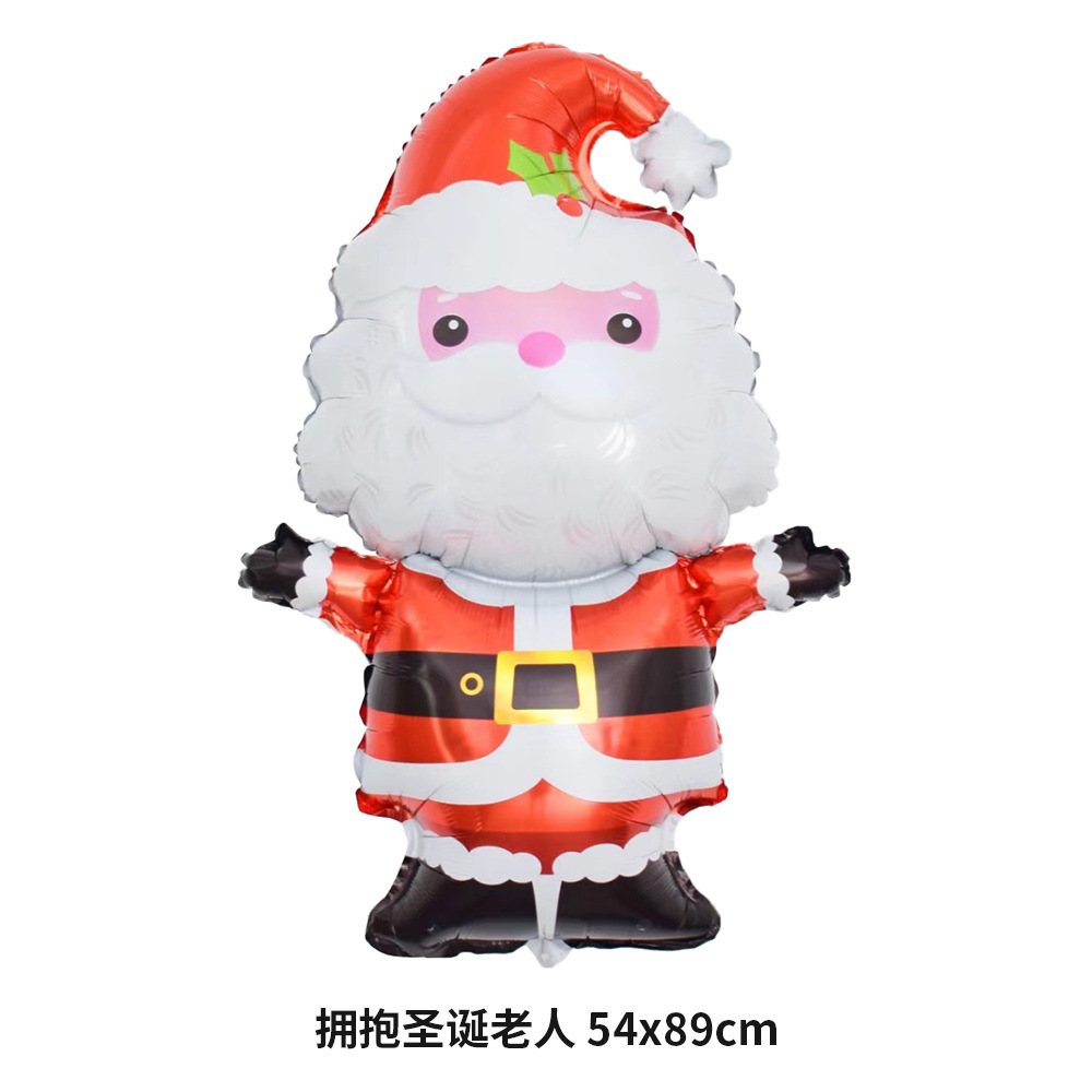 拥抱圣诞老人 54x89cm