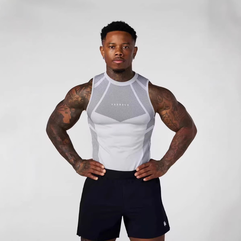 Youngla American-Style Summer New Men's Tight-Fitting T-Shirt Jogger Sports Fitness Running Training Quick-Drying Short-Sleeved Shirt Youngla American-Style Summer New Men's Tight-Fitting T-Shirt Jogger Sports Fitness Running Training Quick-Drying Short-Sleeved Shirt