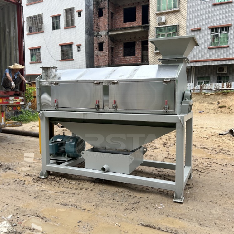 HDPE-PP塑料瓶片甩干脱水机，牛奶瓶破碎料瓶片离心甩干机