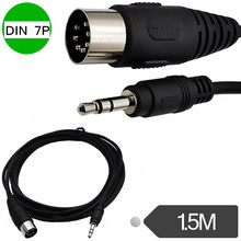 DIN 7Pin����DC3.5mm ����X�ҕ�֙CMP3��ҕ�l��MIDI7о DIN7P