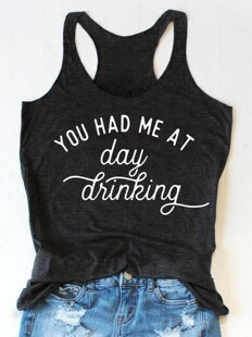 YOU HAD ME AT DAY DRINKING  ��ɫ���ֱ��� �������e����