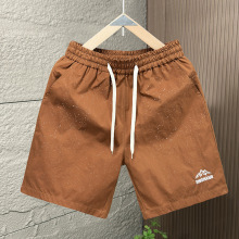 胖子男士休闲短裤夏季宽松加肥大码宽松裤子薄款外穿运动大裤衩男