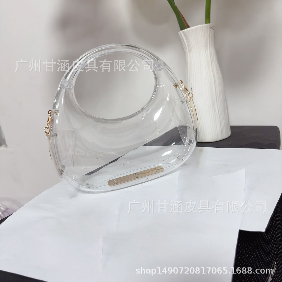 2025 Europa y los Estados Unidos nuevos productos transfronterizos bolsas de cena de alta calidad bolsas de media luna oro y plata bolsas de cena bolsas de mano bolsas acrílicas