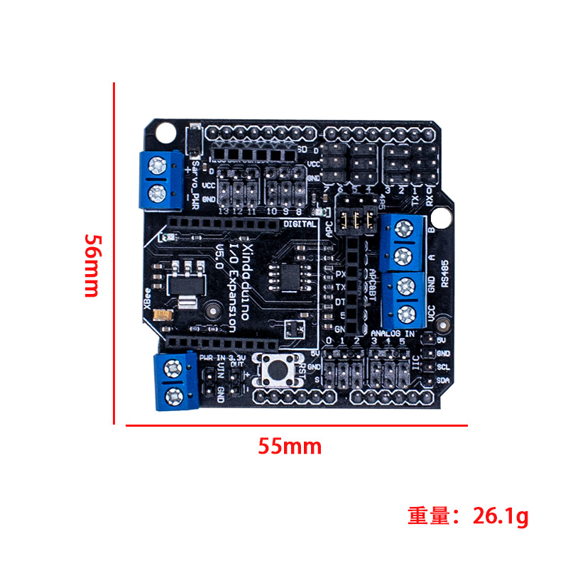 XBee sensor extension / V5 contains RS485 / Bluebee Bluetooth interface