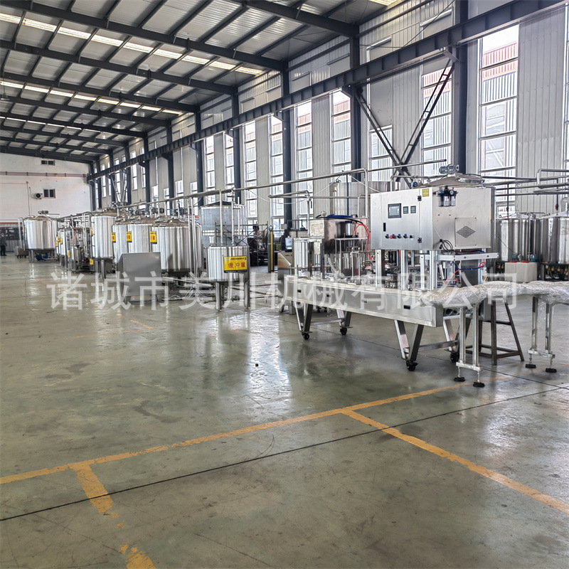 蛋白饮料加工机械 羊奶骆驼奶生产流水线 巴氏奶生产全套设备