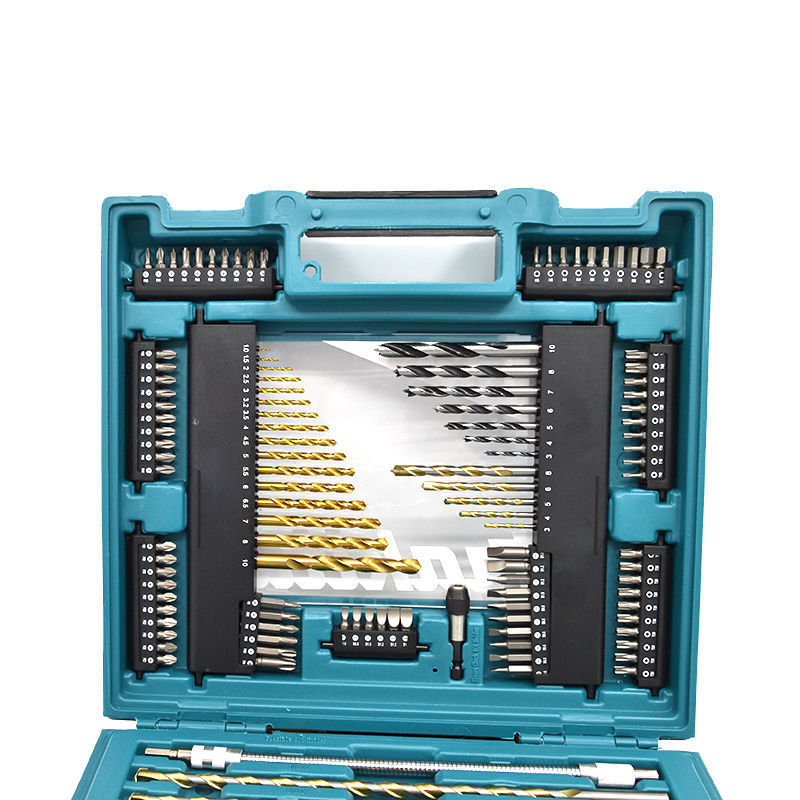 축제 선물 MAKITA 수동 시리즈 손 드릴 배치 머리 금속 드릴 가정용 손 도구 200 세트