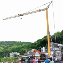 快速架设移动塔式起重机 27米臂吊重2吨3吨塔机 无基础塔机塔吊