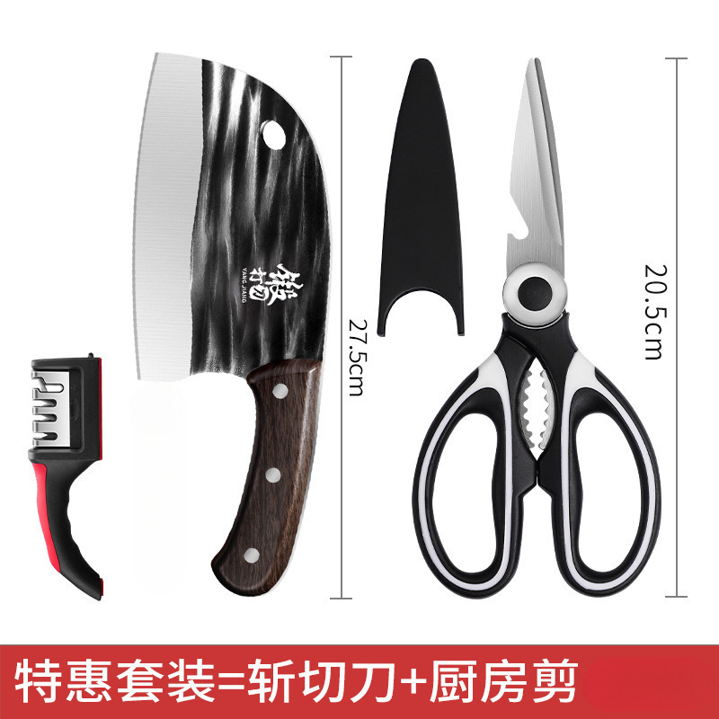 Cuchillo de cocina Longquan 2 - en - 1 con tablero de cortar forjado Yangjiang cuchillo de cocina cuchillo de cocina sin fotos