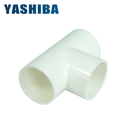 PVC Connect Elbow Reducing Tee UPVC Water pipe Tee Variable diameter PVC Stone Plastic Joint parts