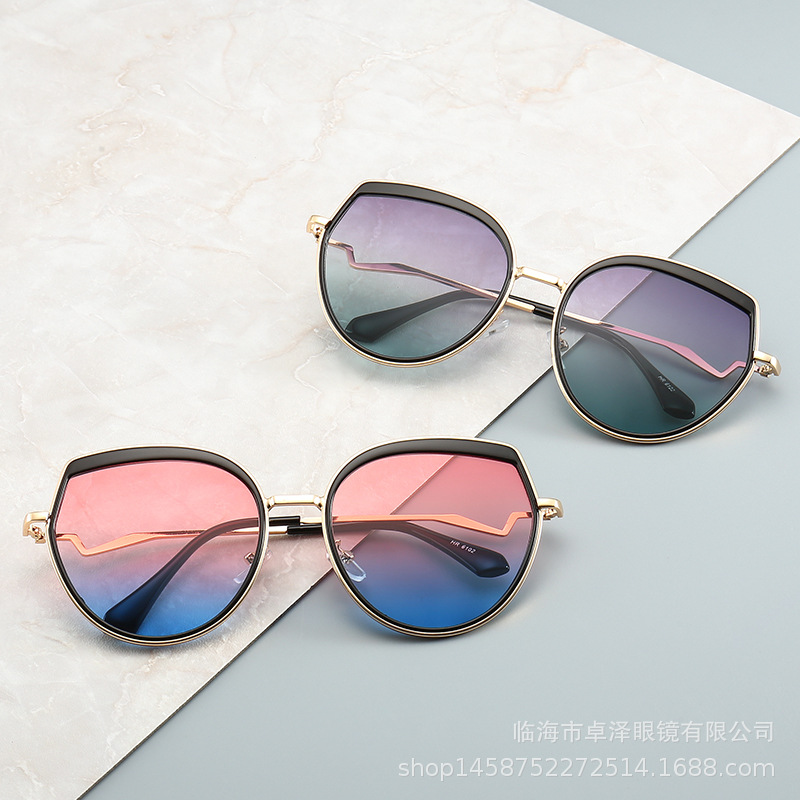 2021新款时尚ins街拍潮流太阳眼镜 明星同款防紫外线韩版墨镜