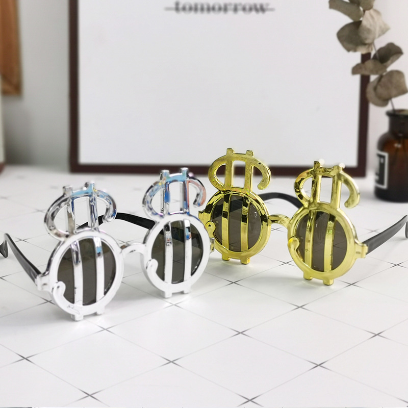 Creative Birthday Prank Glasses Children's Party Photo Prop Decoration Cake Shape Decoration Accessory Wholesale