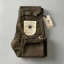 日系潮牌余文乐同款男式纯色直筒休闲裤陈冠希工装裤宽松长裤男