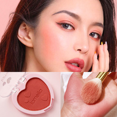 Lamer student blush palette nude makeup contour single color beginner girl single color heart-shaped blush 5107