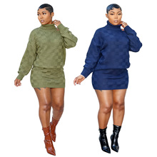 TS1353�羳��Դŷ��Ůװ�¿����и�����֯ȹ��װ