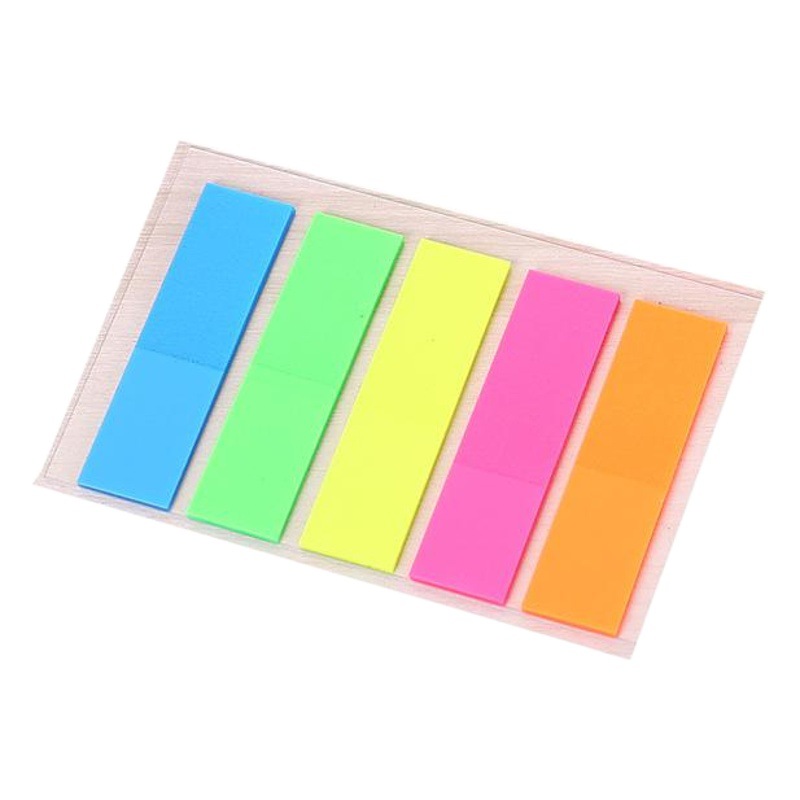 Corea del Sur ins película plástica fluorescente índice indicando Pepsi aleatorio PET bar flecha nota pegajosa nota viscosidad fuerte