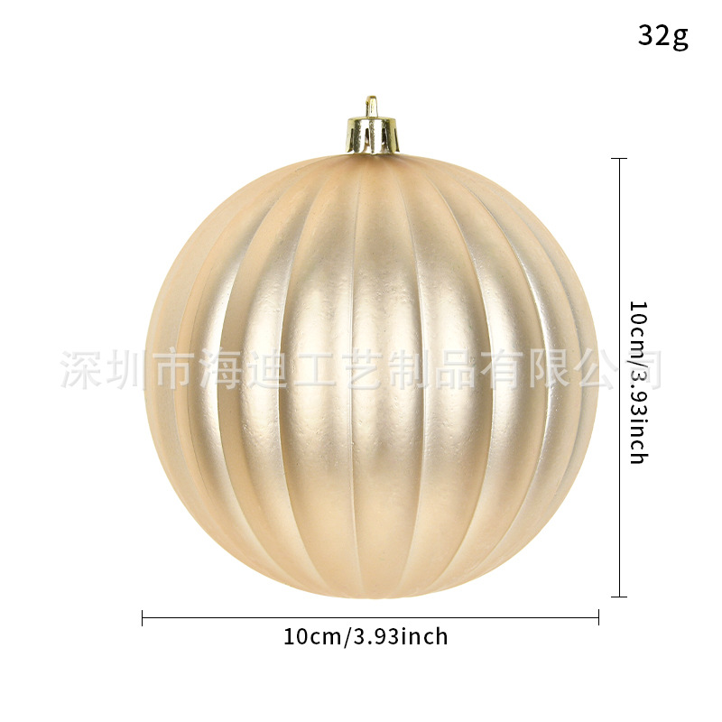 Navidad galvanizado 10CM forma de color bola de plástico colgando bola guirlandas de caña escenario colgando bola colgantes de Navidad